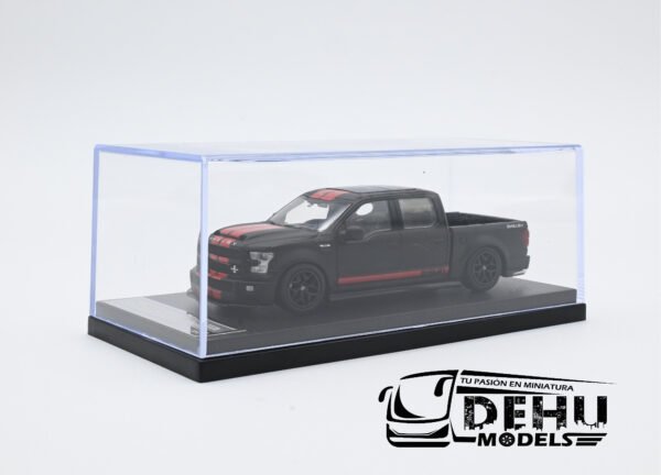 Camioneta a Escala 1/64 Ford F-150 Shelby Negro - Rojo, FF150SNRFM Funny Model - Imagen 14