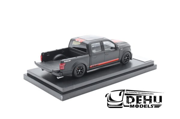 Camioneta a Escala 1/64 Ford F-150 Shelby Negro - Rojo, FF150SNRFM Funny Model - Imagen 6