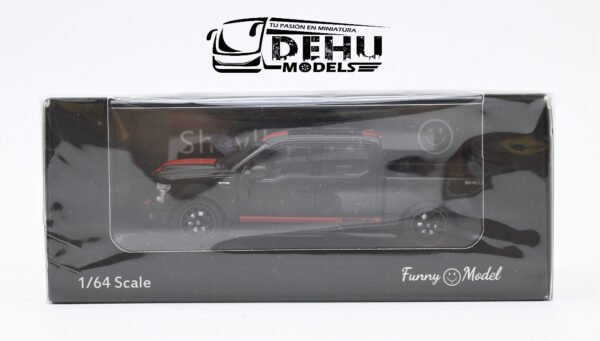 Camioneta a Escala 1/64 Ford F-150 Shelby Negro - Rojo, FF150SNRFM Funny Model - Imagen 15