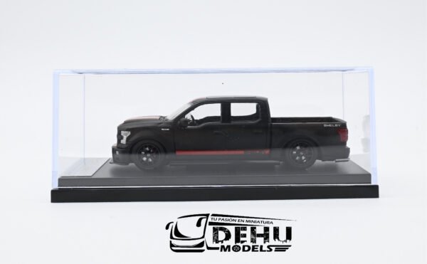 Camioneta a Escala 1/64 Ford F-150 Shelby Negro - Rojo, FF150SNRFM Funny Model - Imagen 13