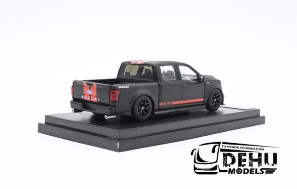 Camioneta a Escala 1/64 Ford F-150 Shelby Negro - Rojo, FF150SNRFM Funny Model - Imagen 5