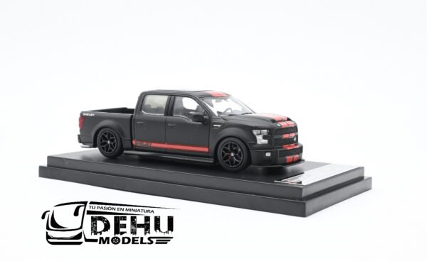 Camioneta a Escala 1/64 Ford F-150 Shelby Negro - Rojo, FF150SNRFM Funny Model - Imagen 3