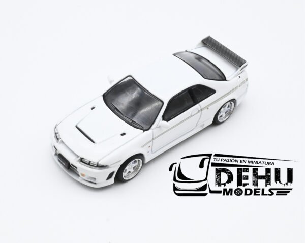 Auto a Escala 1/64 Nissan GTR NISMO 400R Blanco, PR64-0052 Pop Race - Imagen 11