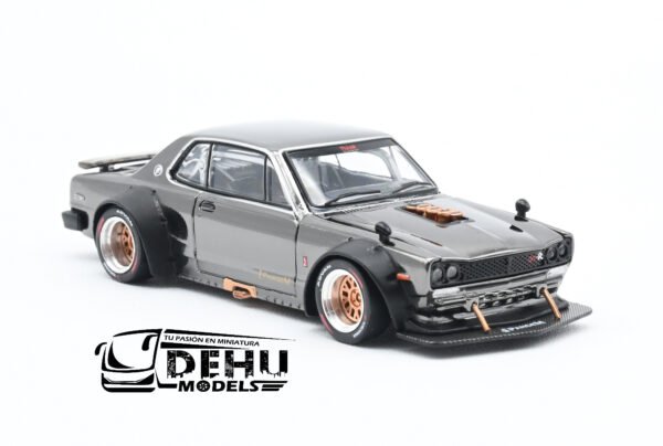 Auto a Escala 1/64 Skyline GT-R V8 Drift Hakosuka Chromo, PR64-0097 Pop Race