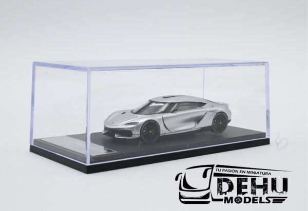 Auto a Escala 1/64 Koenigseg Gemera Gris, BSCKGGR02 BSC Bri Scale Micro - Imagen 11
