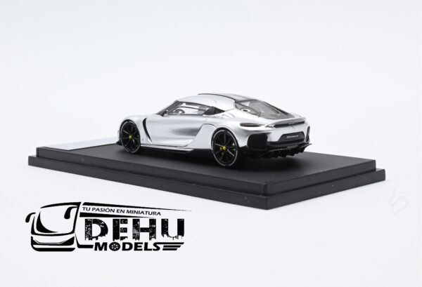 Auto a Escala 1/64 Koenigseg Gemera Gris, BSCKGGR02 BSC Bri Scale Micro - Imagen 6