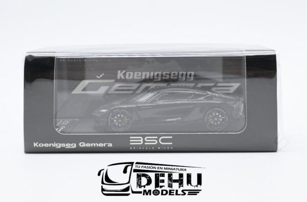 Auto a Escala 1/64 Koenigseg Gemera Negro, BSCKGNE01 BSC Briscale Micro - Imagen 12