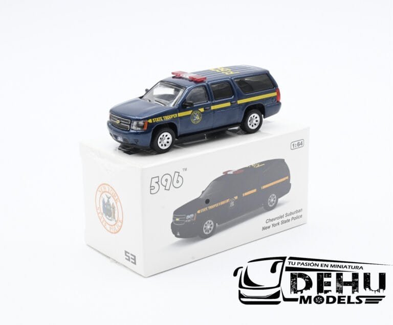 CBP-053 Chevrolet Suburban New York State Police, Azul - Amarillo (10)