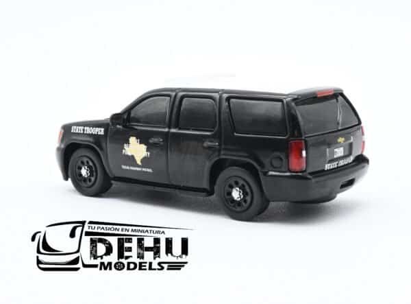 Camioneta a Escala 1/64 Chevrolet Tahoe Texas DPS Highway Patrol Negro - Blanco, CBP-054 596 Model - Imagen 6