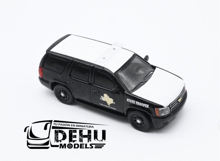 CBP-054 Chevrolet Tahoe Texas DPS Highway Patrol, Negro - Blanco (9)