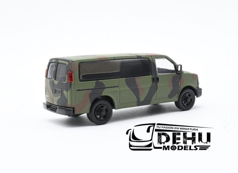CBP-056 Chevrolet Express Militar Camuflaje Militar Verde - Camuflaje (6)