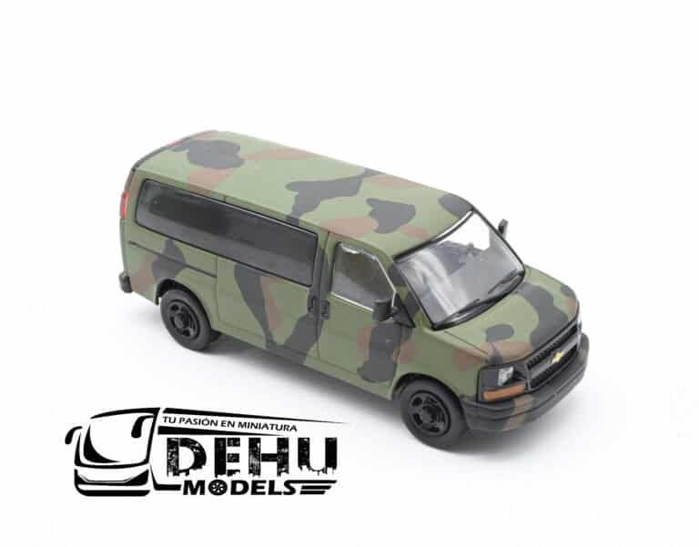 CBP-056 Chevrolet Express Militar Camuflaje Militar Verde - Camuflaje (9)