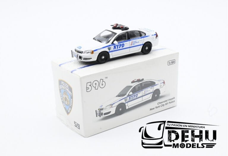 CBP-059 Chevrolet Impala New York City NY Police, Blanco - Azul (10)