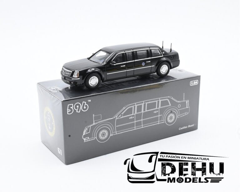CBP-061 Cadillac Beast La Bestia Limusina Presidencial USA 2 Negro - Negro (10)