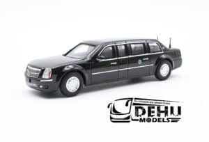 Auto a Escala 1/64 Cadillac Beast "La Bestia" Limusina Presidencial USA 2 Negro, CBP-061 596 Model