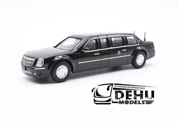 Auto a Escala 1/64 Cadillac Beast "La Bestia" Limusina Presidencial USA 2 Negro, CBP-061 596 Model