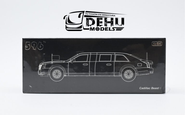 CBP-062 Cadillac Beast La Bestia Limusina Presidencial USA 3, Negro - Negro (1)