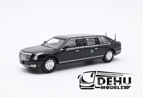 Auto a Escala 1/64 Cadillac Beast "La Bestia" Limusina Presidencial USA 3 Negro, CBP-062 596 Model