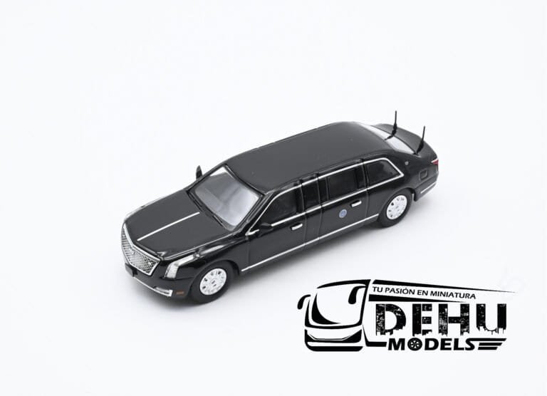 CBP-062 Cadillac Beast La Bestia Limusina Presidencial USA 3, Negro - Negro (3)