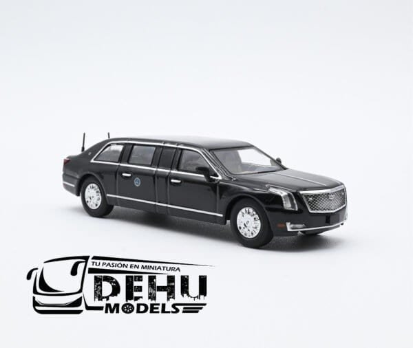 Auto a Escala 1/64 Cadillac Beast "La Bestia" Limusina Presidencial USA 3 Negro, CBP-062 596 Model - Imagen 3