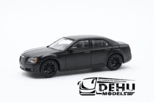 Auto a Escala 1/64 Chrysler 300c Negro Mate, CBP-064 596 Model