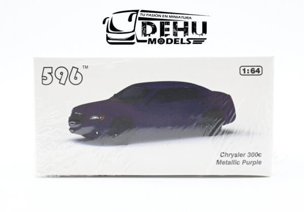 Auto a Escala 1/64 Chrysler 300c Morado Metalico - Negro, CBP-065 596 Model - Imagen 11