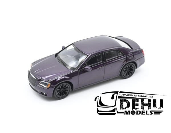 Auto a Escala 1/64 Chrysler 300c Morado Metalico - Negro, CBP-065 596 Model - Imagen 9