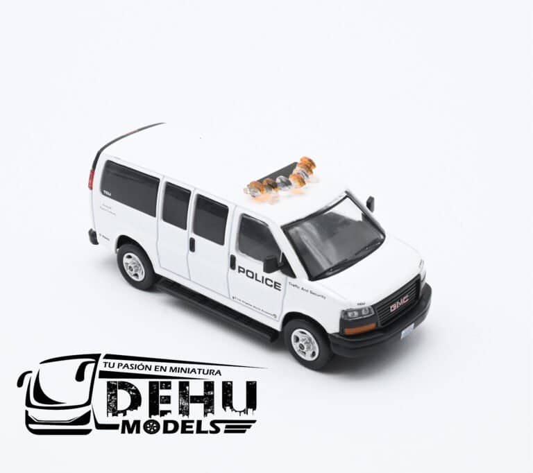 CBP-070 GMC SAVANA Los Angeles Airport Police Division, Blanco - Negro (9)