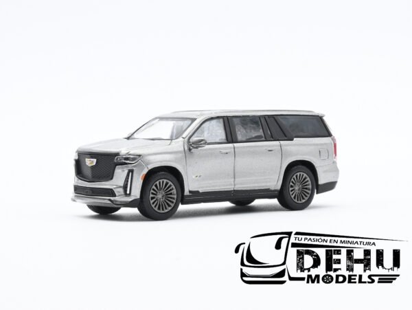 Camioneta a Escala 1/64 Cadillac Escalade Gris, CD1004 Massdi