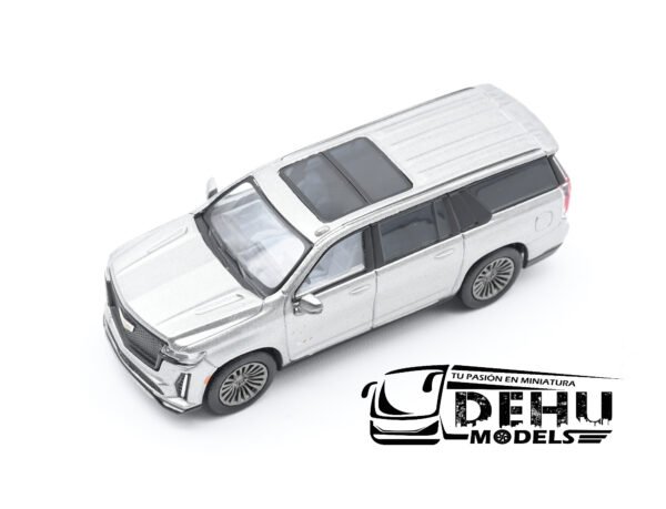 Camioneta a Escala 1/64 Cadillac Escalade Gris, CD1004 Massdi - Imagen 9