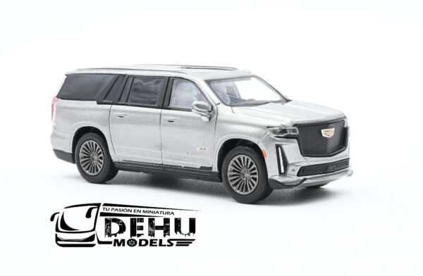 Camioneta a Escala 1/64 Cadillac Escalade Gris, CD1004 Massdi - Imagen 3