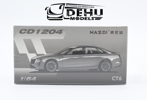 Auto a Escala 1/64 Cadillac CT6 Gris, CD1204 Massdi - Imagen 10