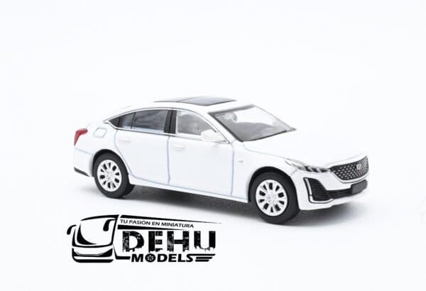 Auto a Escala 1/64 Cadillac CT5 Blanco, CD1101 Massdi