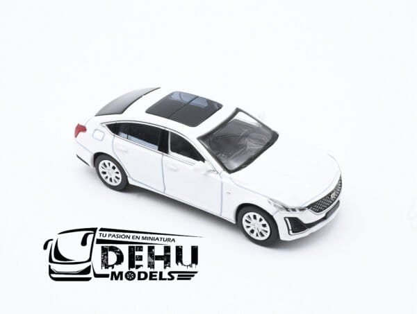 Auto a Escala 1/64 Cadillac CT5 Blanco, CD1101 Massdi - Imagen 2