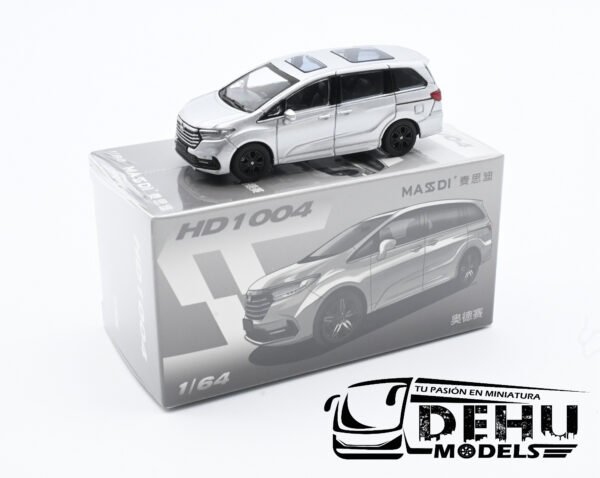Camioneta a Escala 1/64 Honda Oddysey Gris, HD1004 Massdi - Imagen 11
