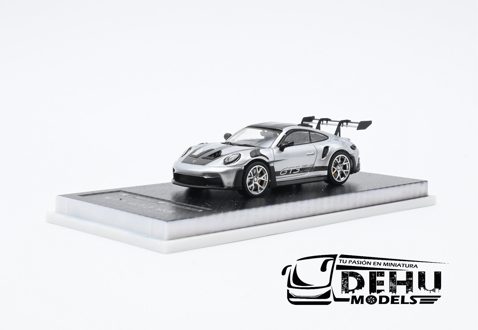 Auto a Escala 1/64 Porsche 911 GT3 RS Gris - Negro, P911GRGNMJ MJ Model