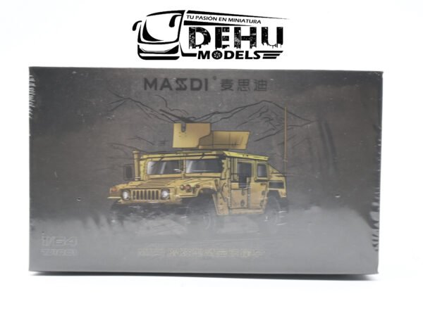 Camión a Escala 1/64 M115 Militar Amarillo, TJ1001 Massdi - Imagen 10