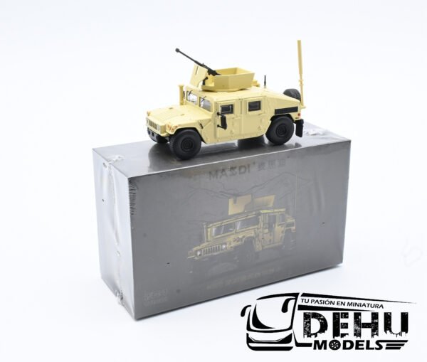Camión a Escala 1/64 M115 Militar Amarillo, TJ1001 Massdi - Imagen 11