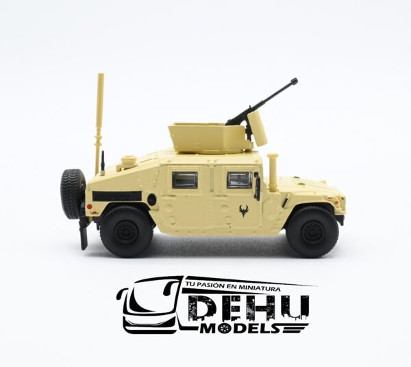 Camión a Escala 1/64 M115 Militar Amarillo, TJ1001 Massdi - Imagen 4