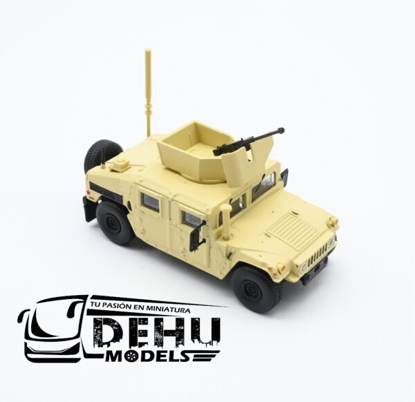 Camión a Escala 1/64 M115 Militar Amarillo, TJ1001 Massdi - Imagen 2
