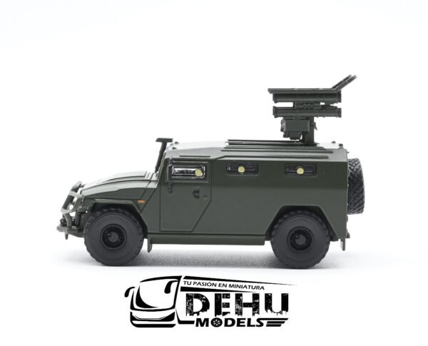 Camión a Escala 1/64 GAZ Militar Verde, TJ1009 Massdi - Imagen 7