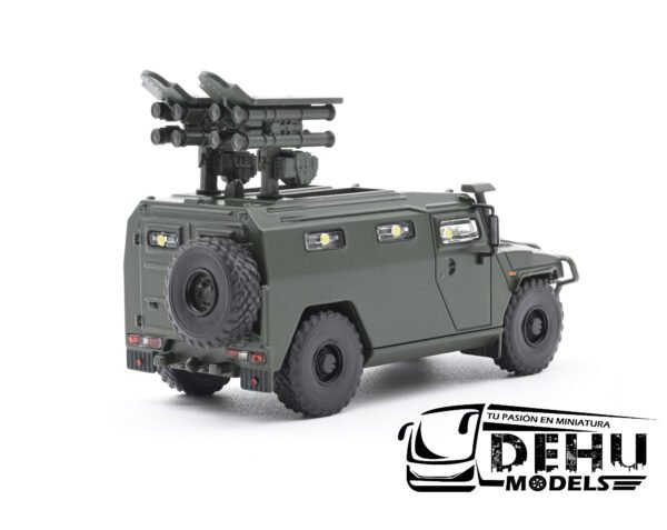 Camión a Escala 1/64 GAZ Militar Verde, TJ1009 Massdi - Imagen 5