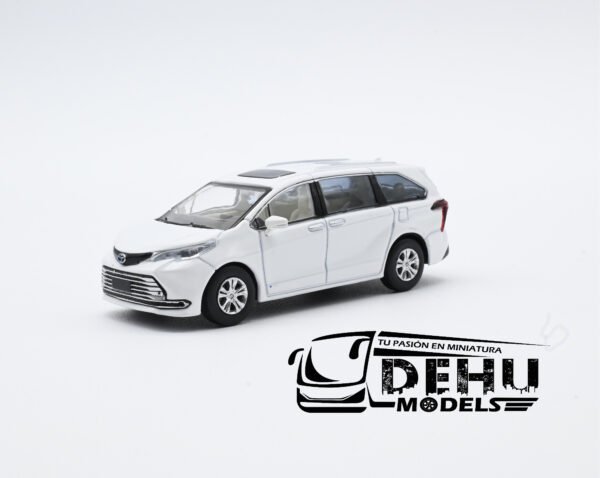 Camioneta a Escala 1/64 Toyota Sienna Blanco, TYT1801 Massdi - Imagen 8