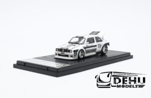 Auto a Escala 1/64 Volkswagen Golf MK2 Adidas Motorsport Blanco - Negro, VWGMK2ADMS Liberty64