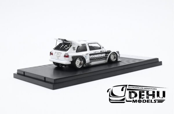 Auto a Escala 1/64 Volkswagen Golf MK2 Adidas Motorsport Blanco - Negro, VWGMK2ADMS Liberty64 - Imagen 5