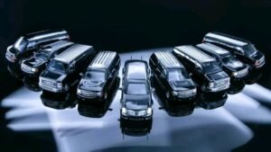 Auto a Escala 1/64 Set Presidencial de 9 piezas 596 Model Exclusivo HEC