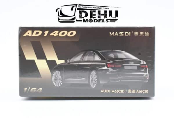 Auto a Escala 1/64 Audi A6 (C8) Negro, AD1400 Massdi - Imagen 11