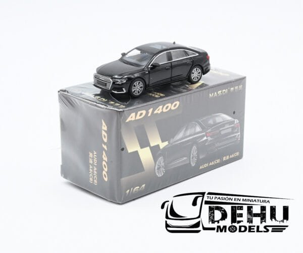 Auto a Escala 1/64 Audi A6 (C8) Negro, AD1400 Massdi - Imagen 10