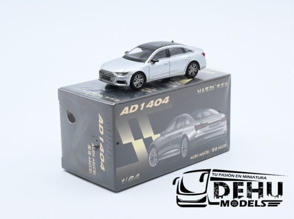 Auto a Escala 1/64 AUDI A6 (C8) Gris, AD1404 Massdi - Imagen 10