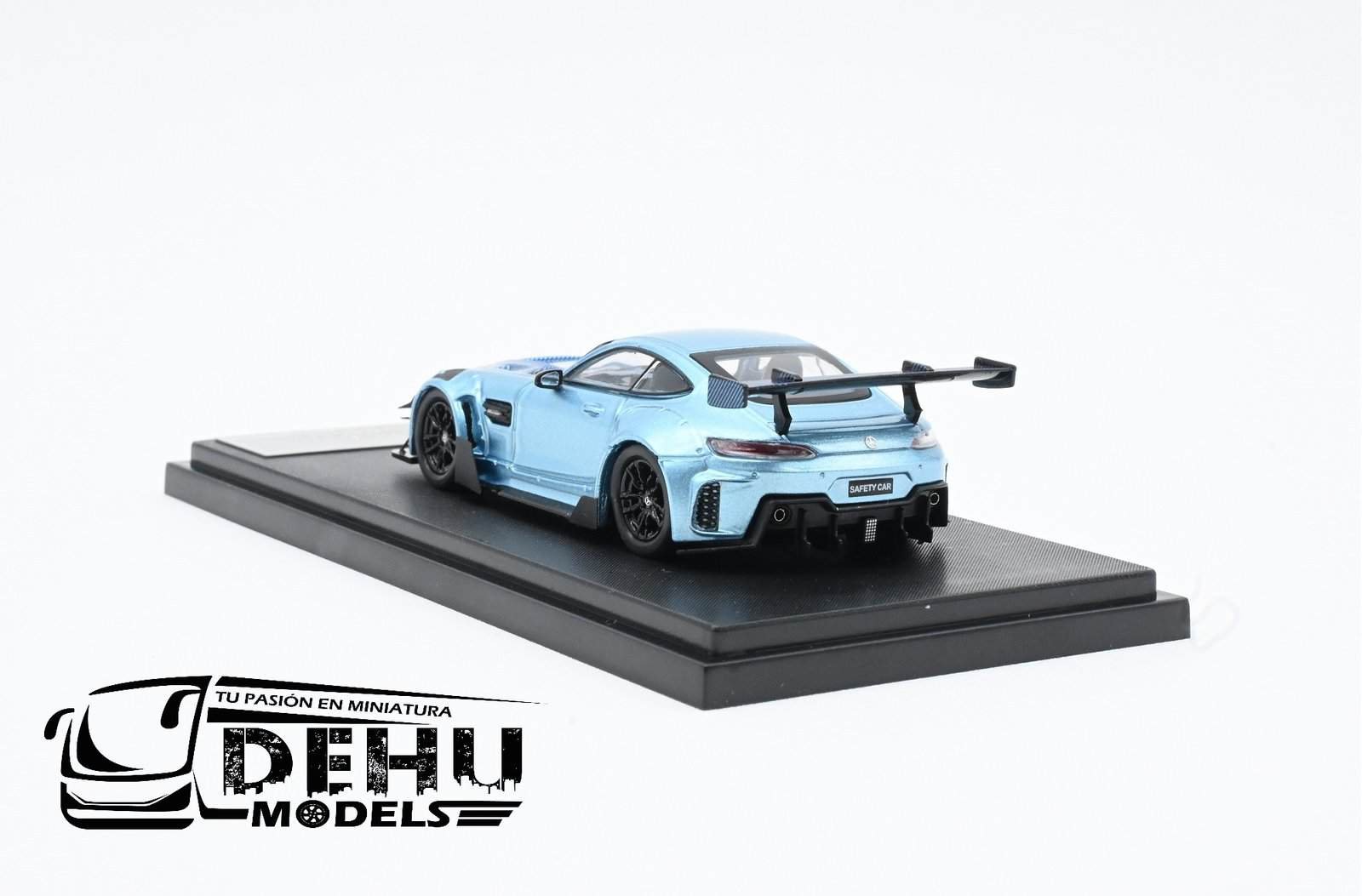 Auto a Escala 1/64 Mercedes Benz AMG GTS Azul - Negro, AMGGTSANRM Rhino Model - Imagen 5